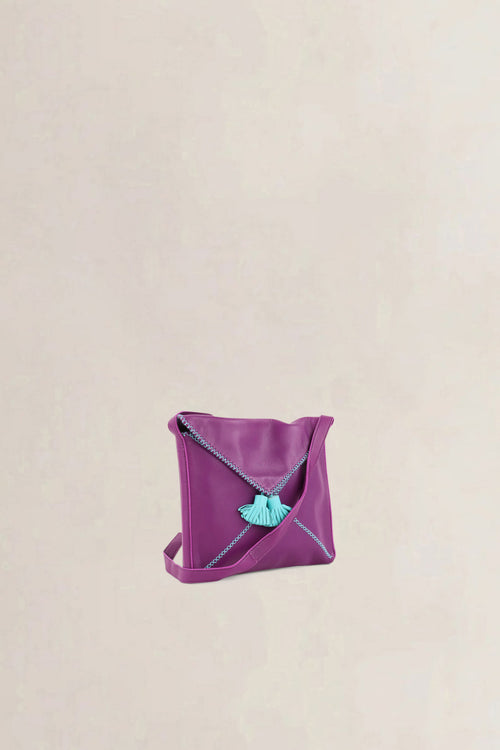 Hermès Purple Sac Pompon Crossbody Bag