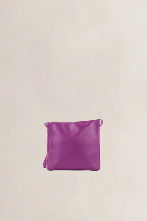 Hermès Purple Sac Pompon Crossbody Bag