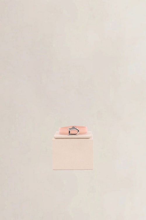 Delvaux Light Pink "D" Bracelet