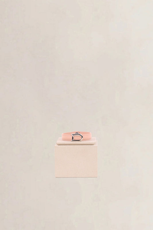 Delvaux Light Pink D Bracelet — preloved