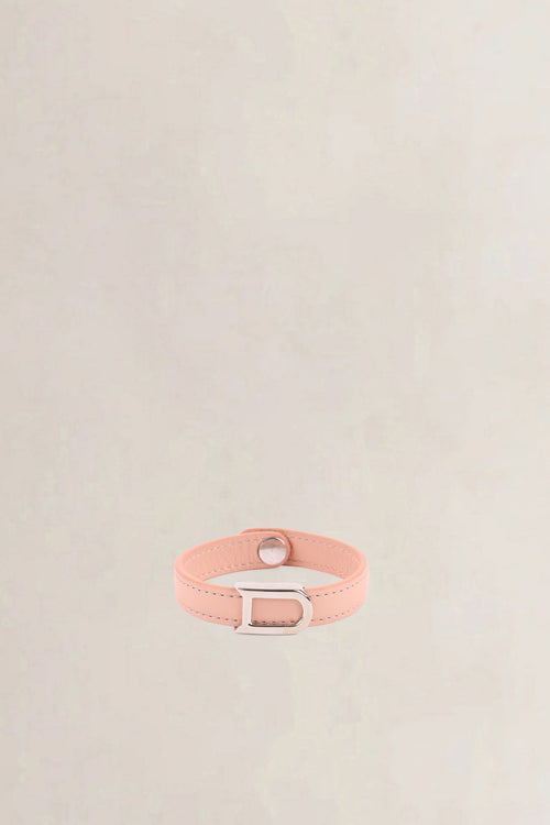 Delvaux Light Pink "D" Bracelet