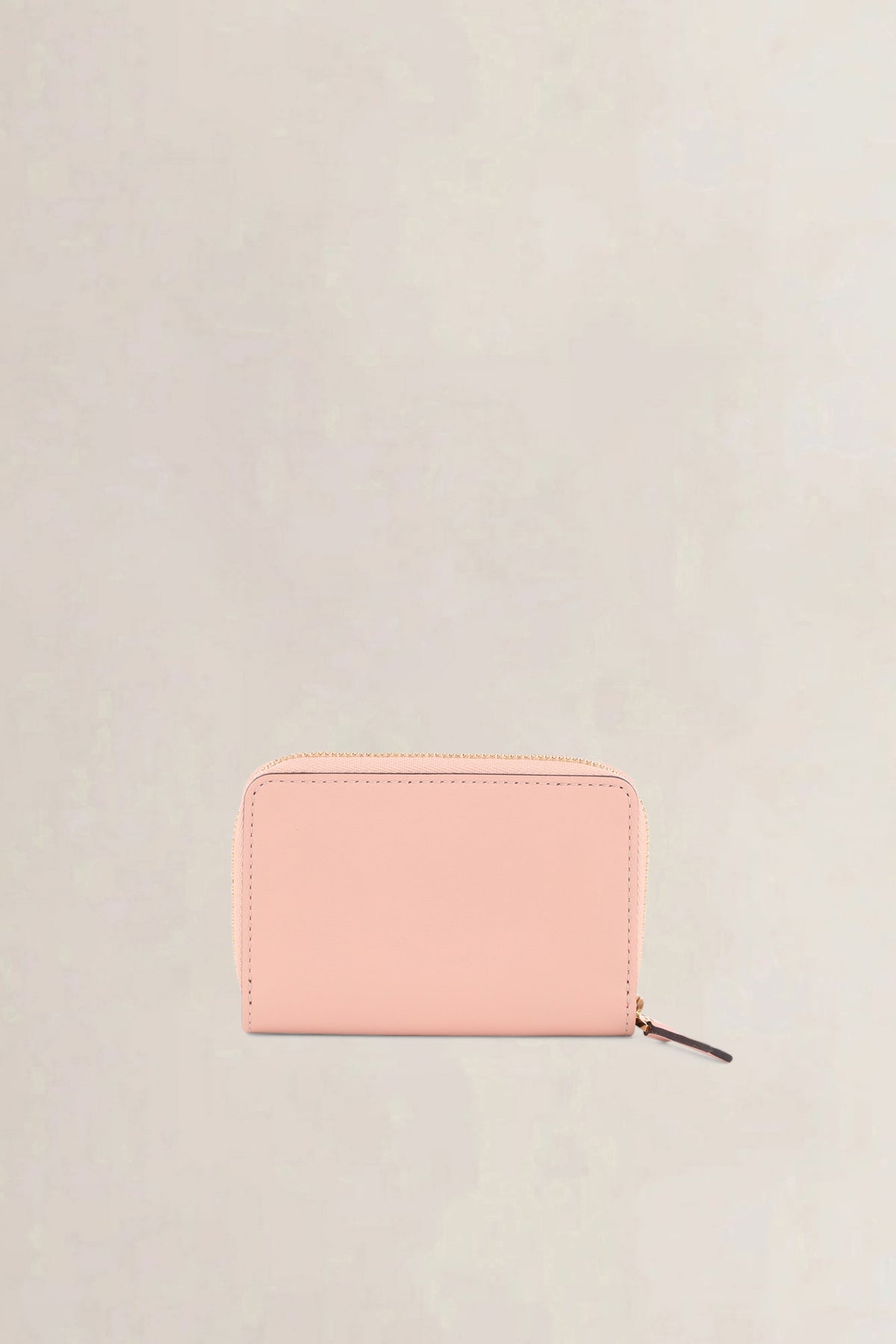 Delvaux Nude Pink Compact Wallet