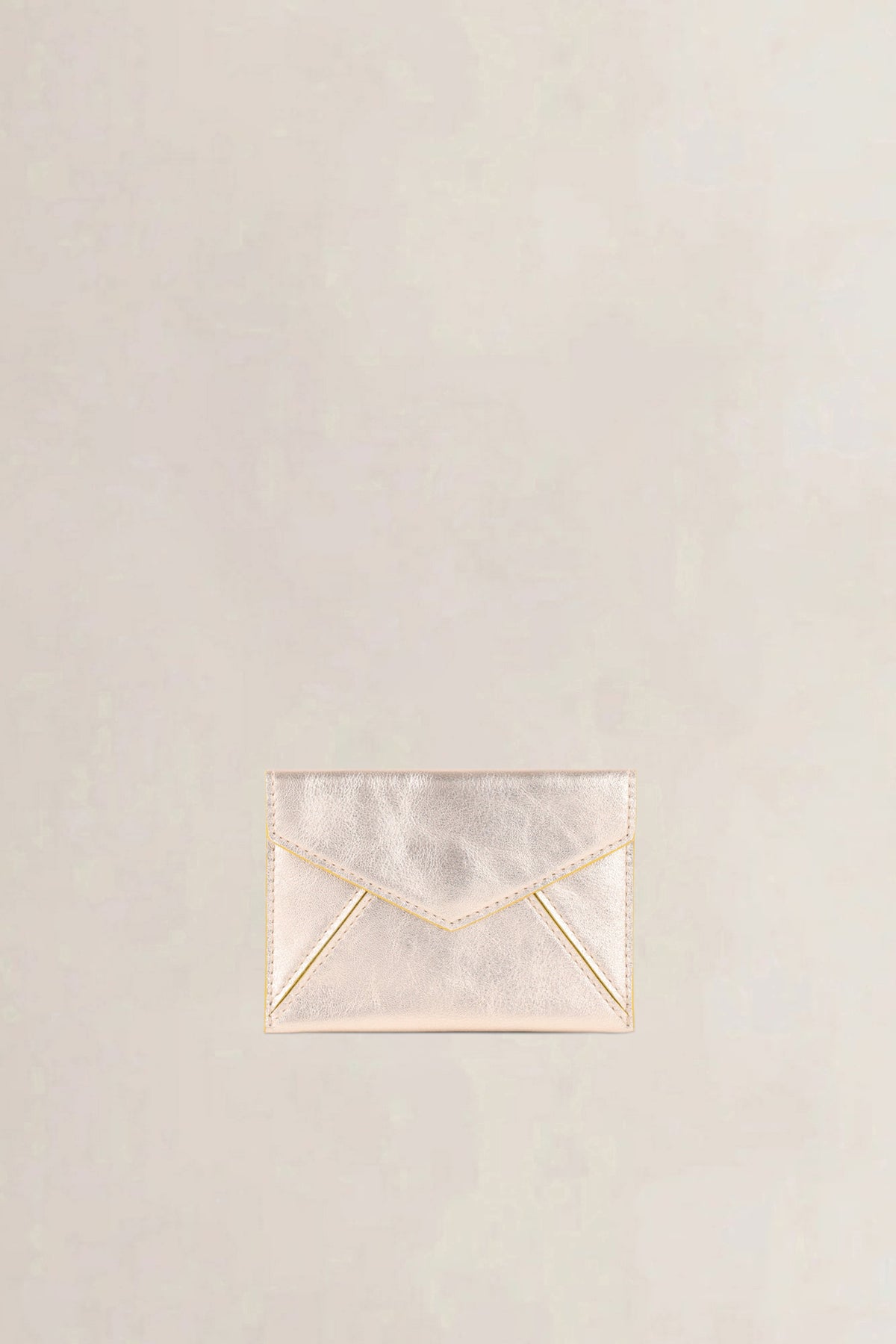 Delvaux Gold Card Holder