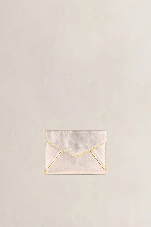 Delvaux Gold Card Holder