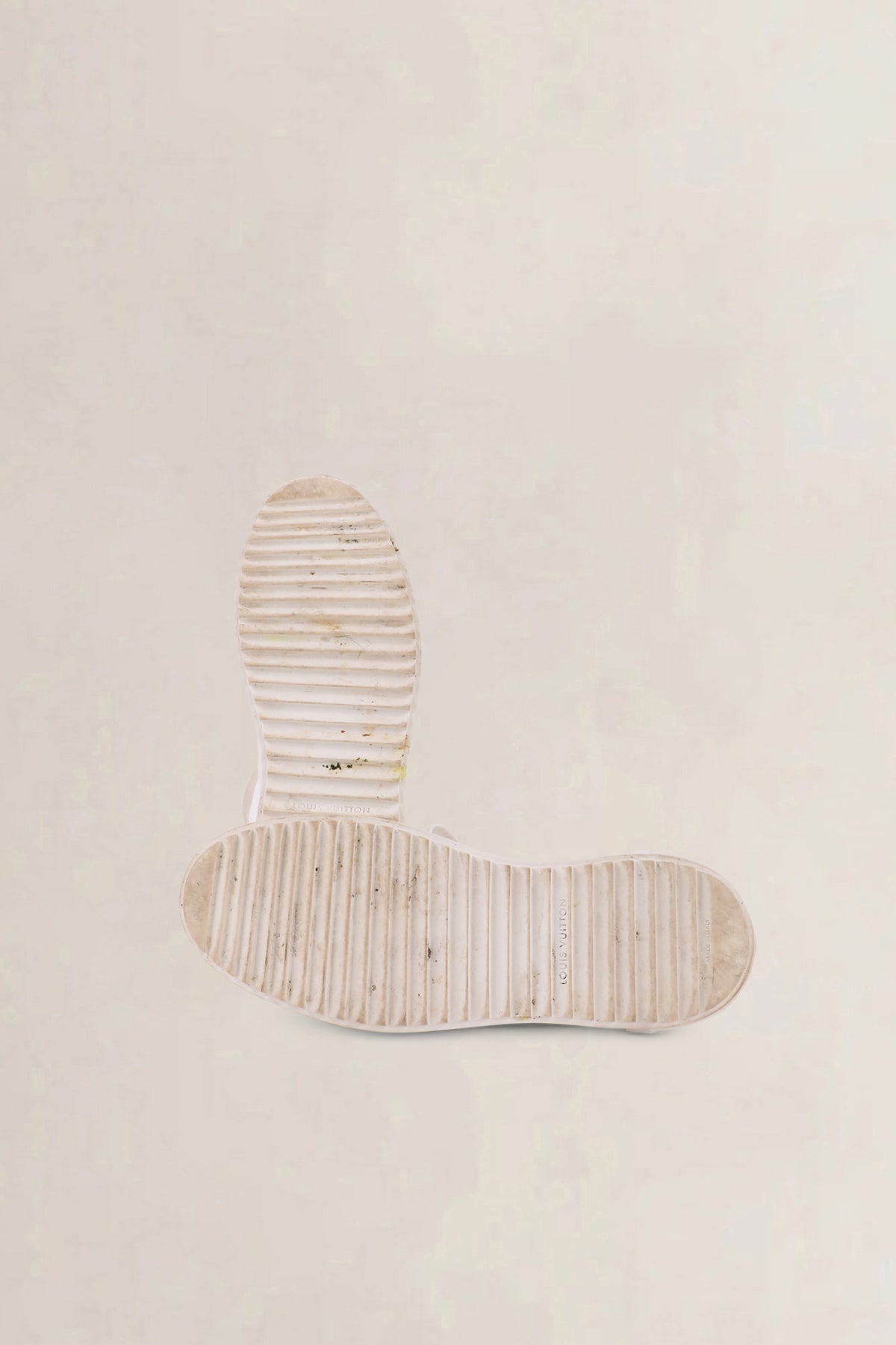Louis Vuitton White Time Out Monogram Sneakers