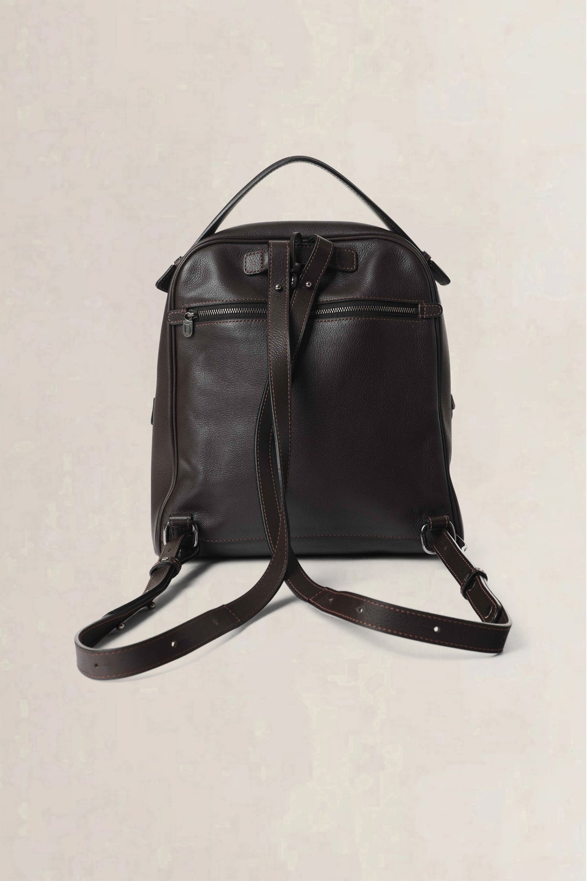 Delvaux Brown Onde Canter Café — preloved