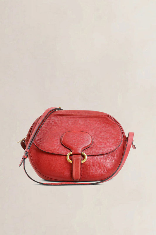 Delvaux Red Clown Crossbody Bag