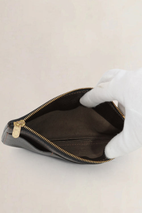 Delvaux Black Leather Wallet