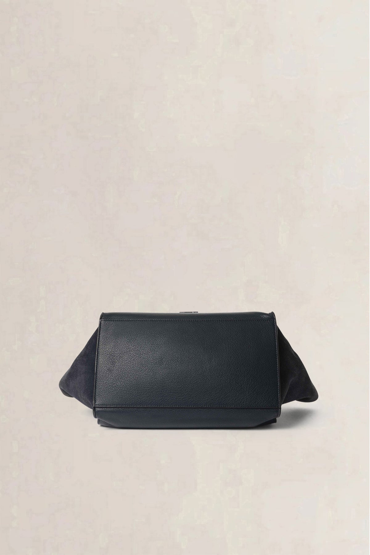 Celine Dark Blue Trapeze Medium Crossbody Bag