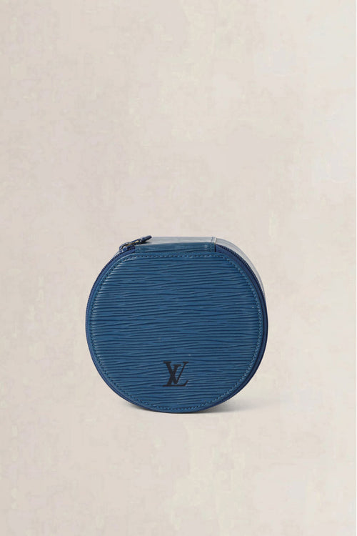 Louis Vuitton Blue & Green Noé Epi Shoulder Bag Set