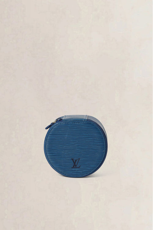Louis Vuitton Blue & Green Noé Epi Shoulder Bag Set