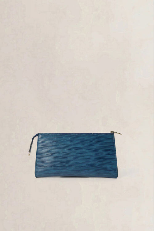 Louis Vuitton Blue & Green Noé Epi Shoulder Bag Set