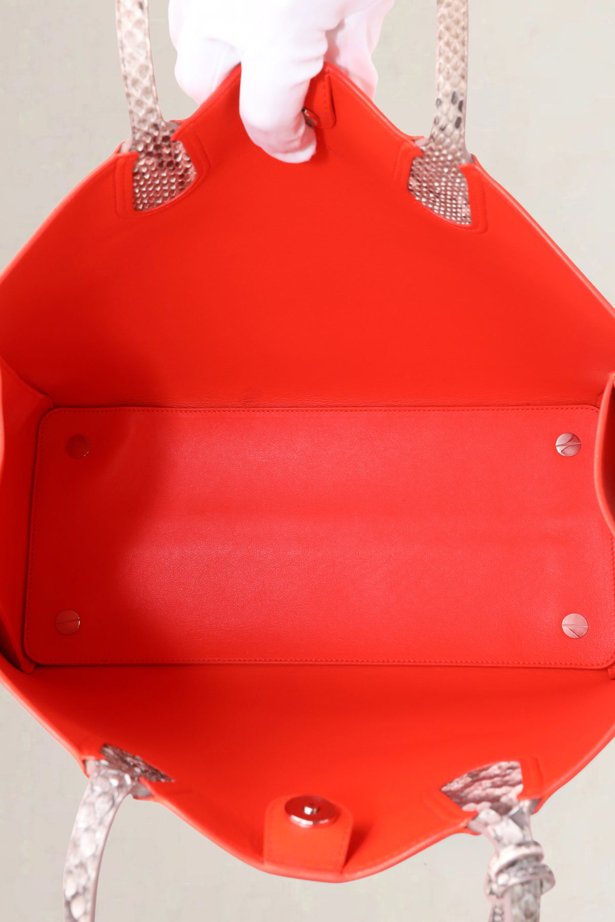 Christian Dior Orange Dior Addict Cabas Shoulder Bag