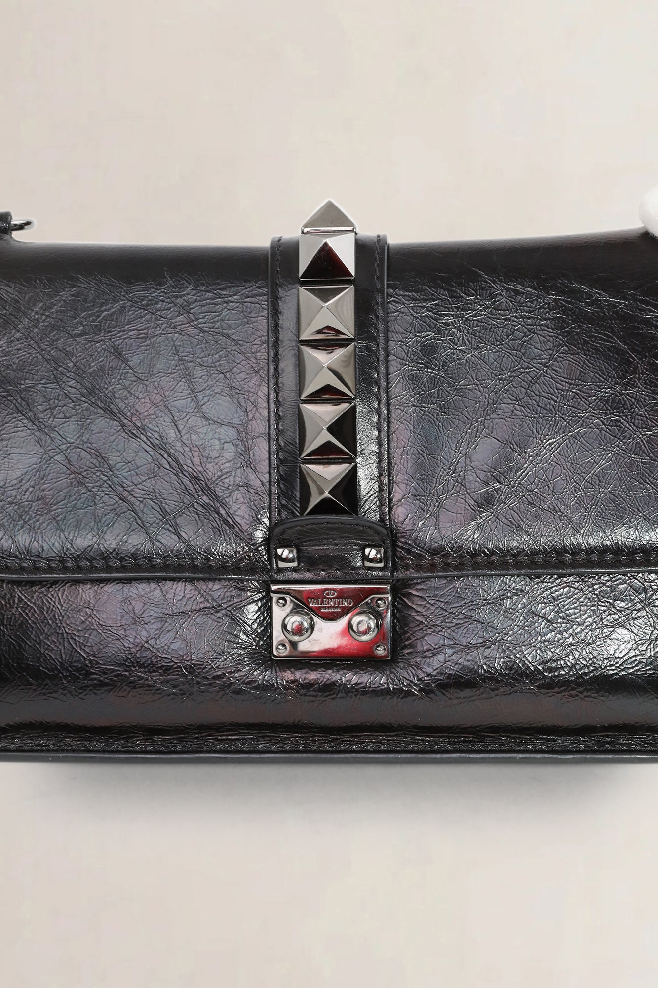 Valentino Garavani Black Rockstud Crossbody Bag