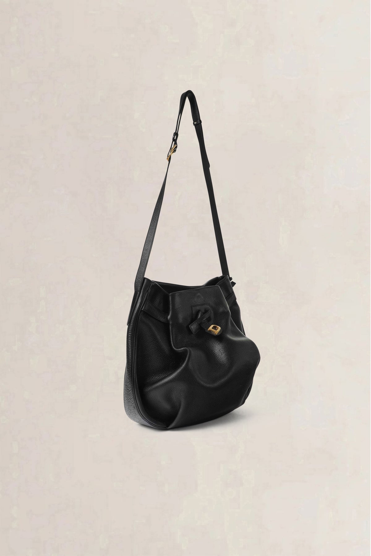 Delvaux Black Bannière Crossbody Bag