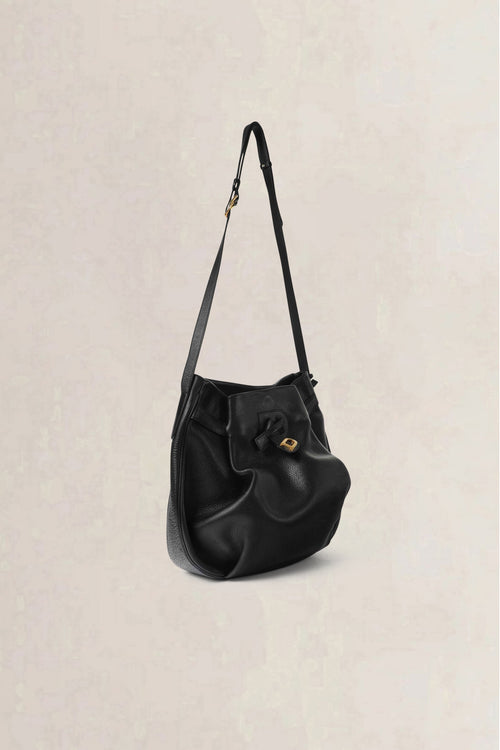 Delvaux Black Bannière Crossbody Bag
