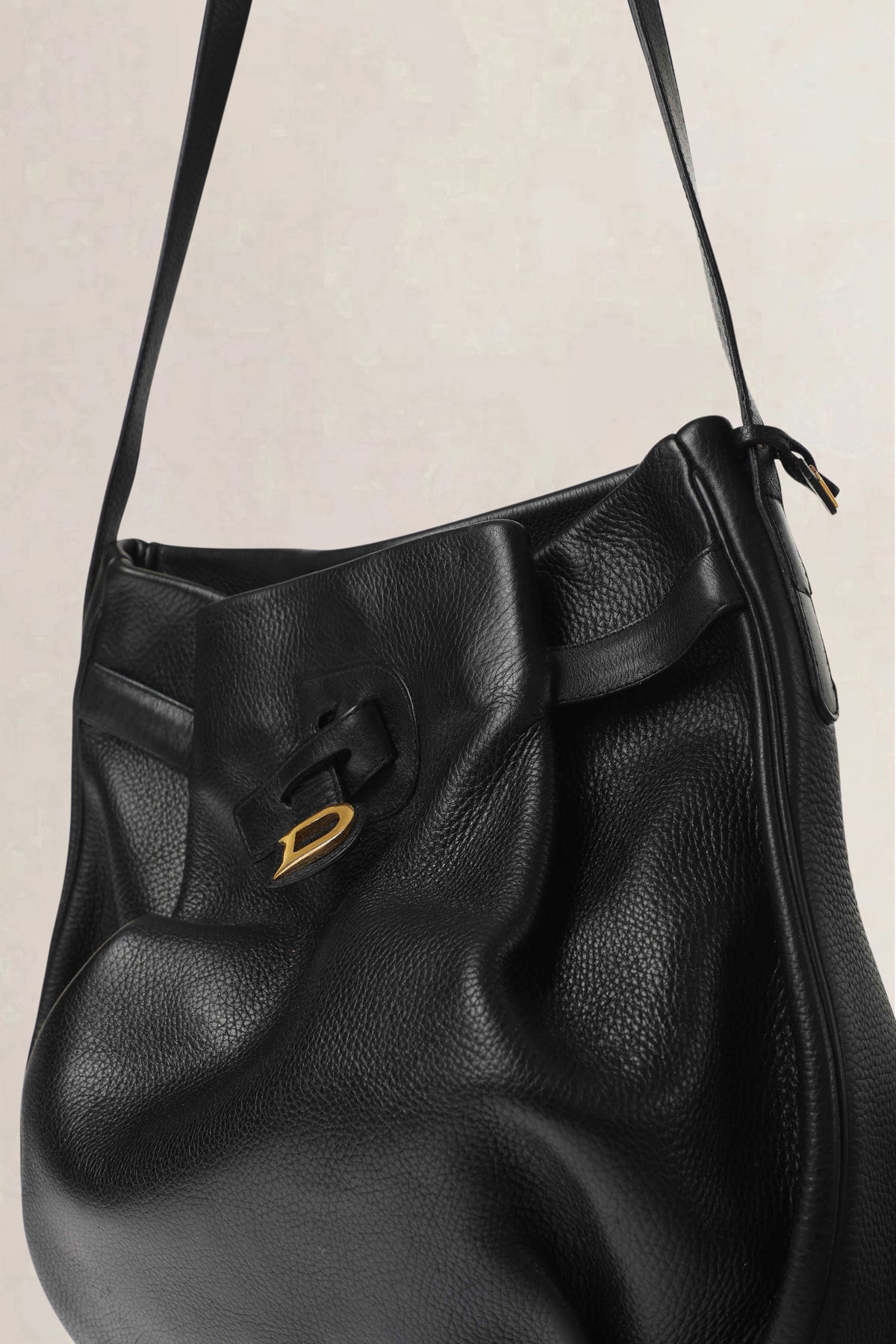 Delvaux Black Bannière Crossbody Bag