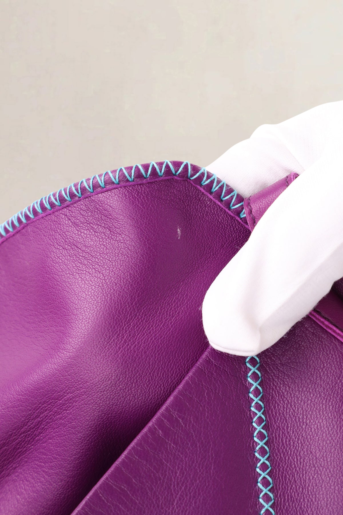 Hermès Purple Sac Pompon Crossbody Bag