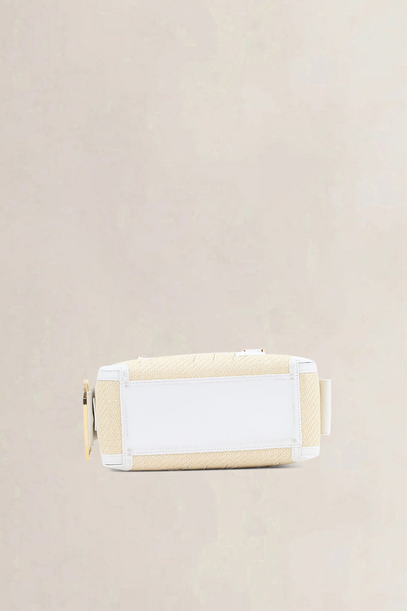Delvaux White Wheat Coolbox MM Crossbody Bag