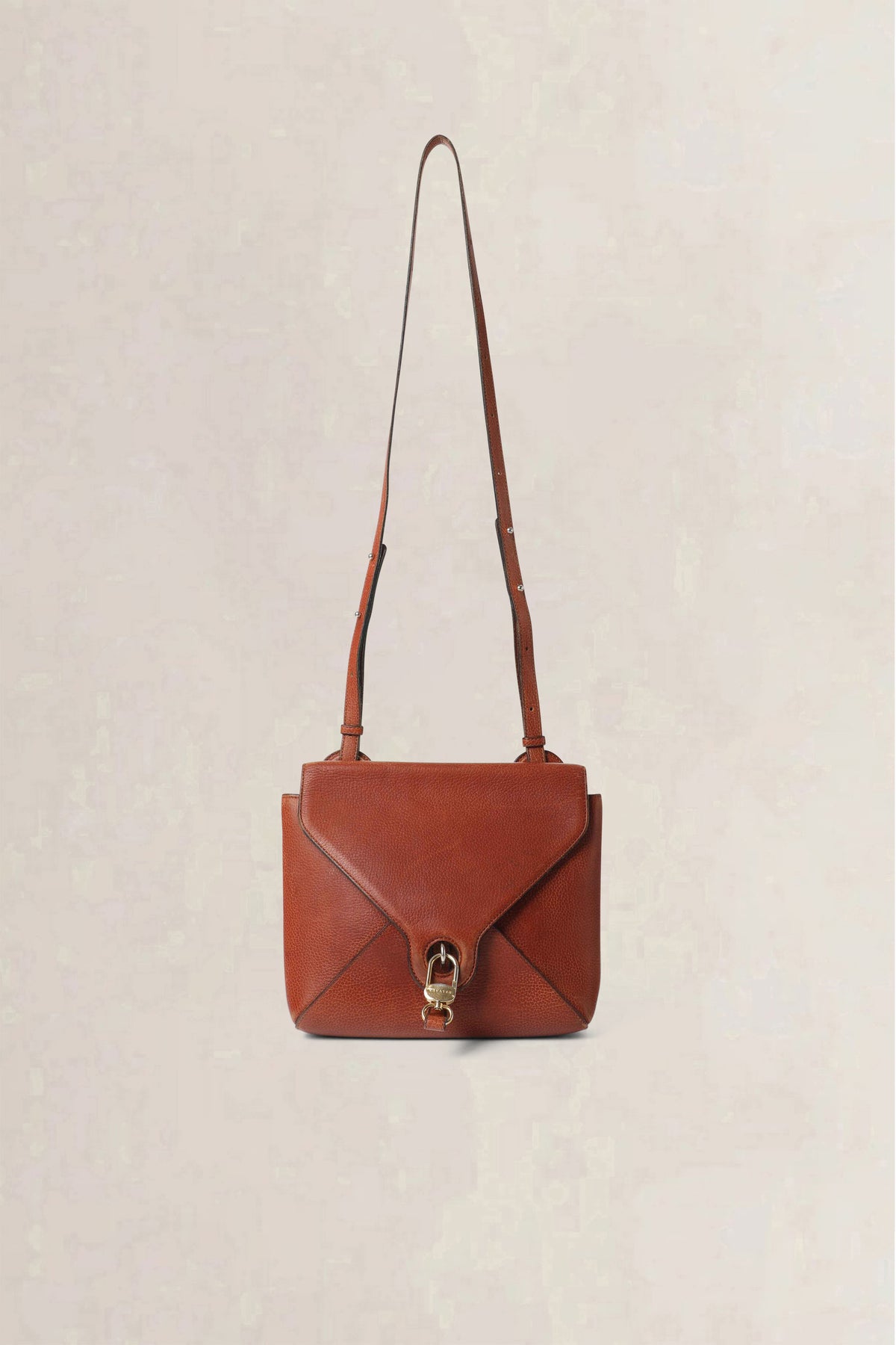 Delvaux Brown Grelon Crossbody Bag