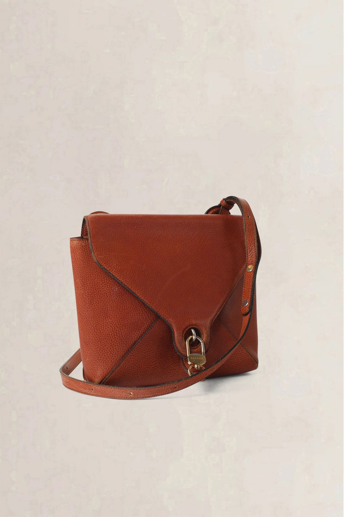 Delvaux Brown Grelon — preloved