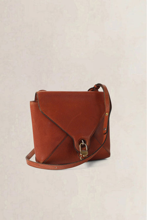 Delvaux Brown Grelon Crossbody Bag