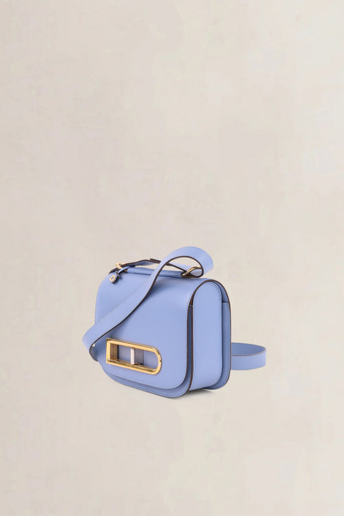 Delvaux Light Blue Lingot Small Crossbody Bag