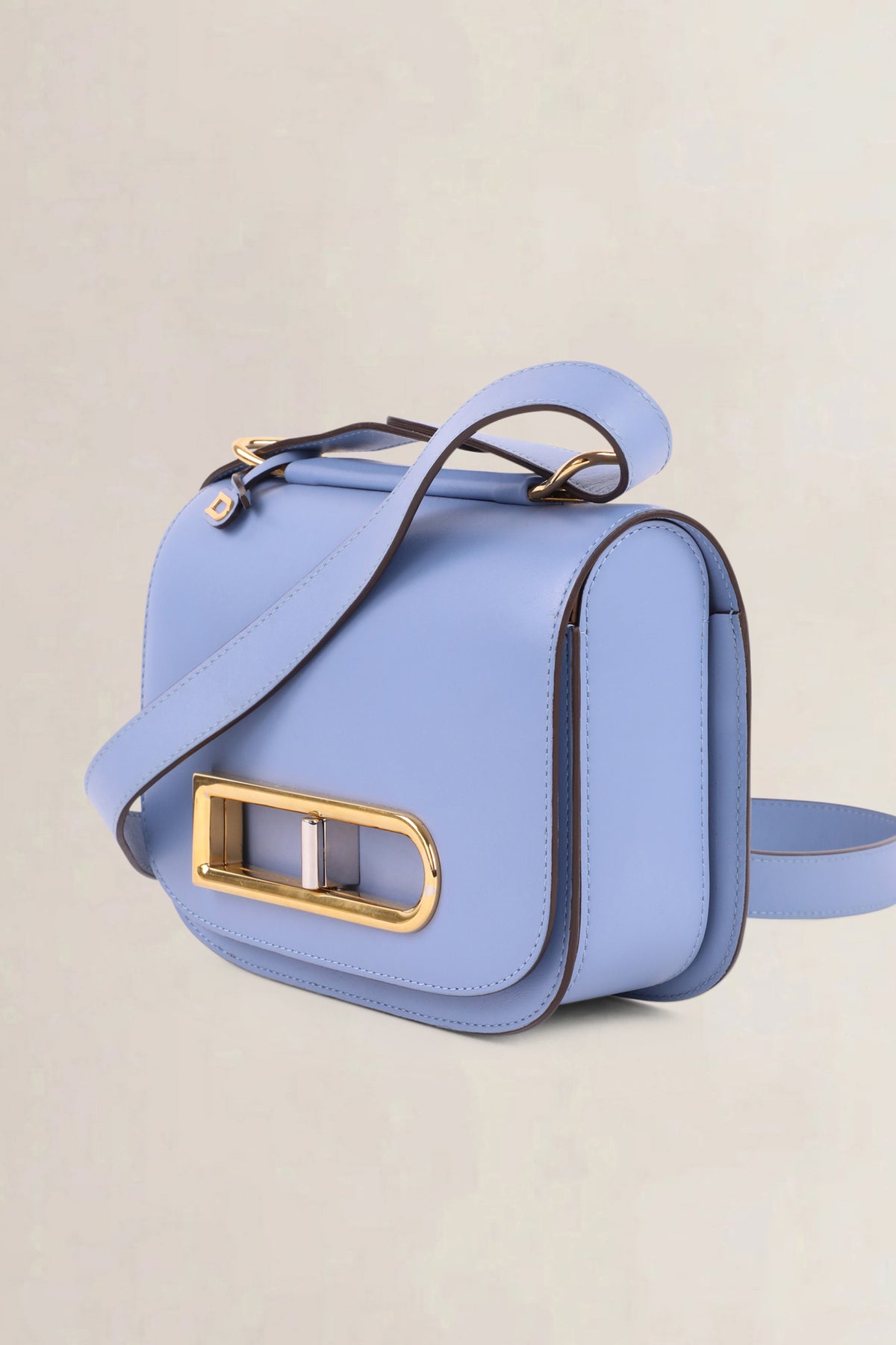 Delvaux Light Blue Lingot Small Crossbody Bag