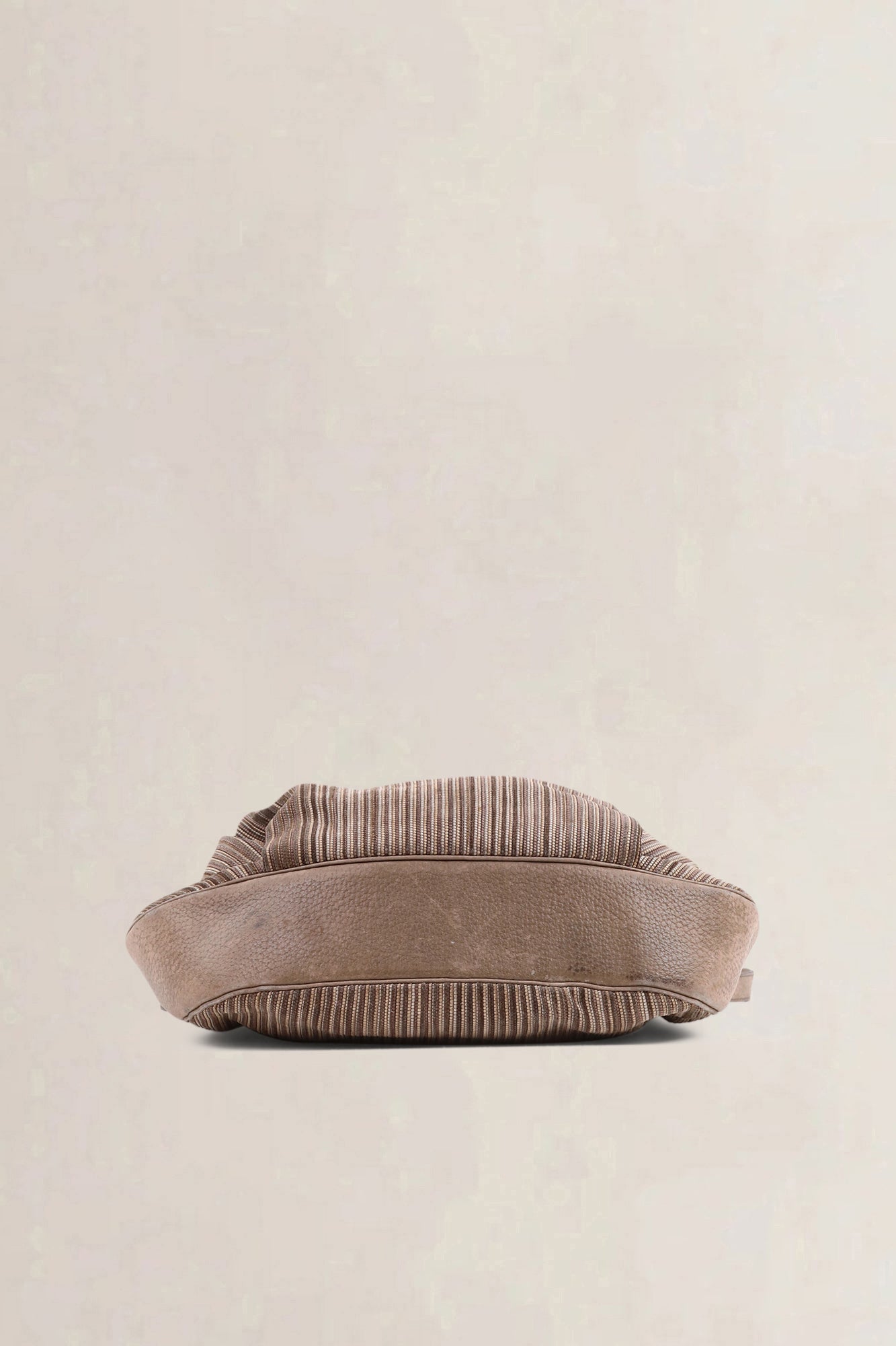 Delvaux Brown Toile De Cuir Bannière Crossbody Bag