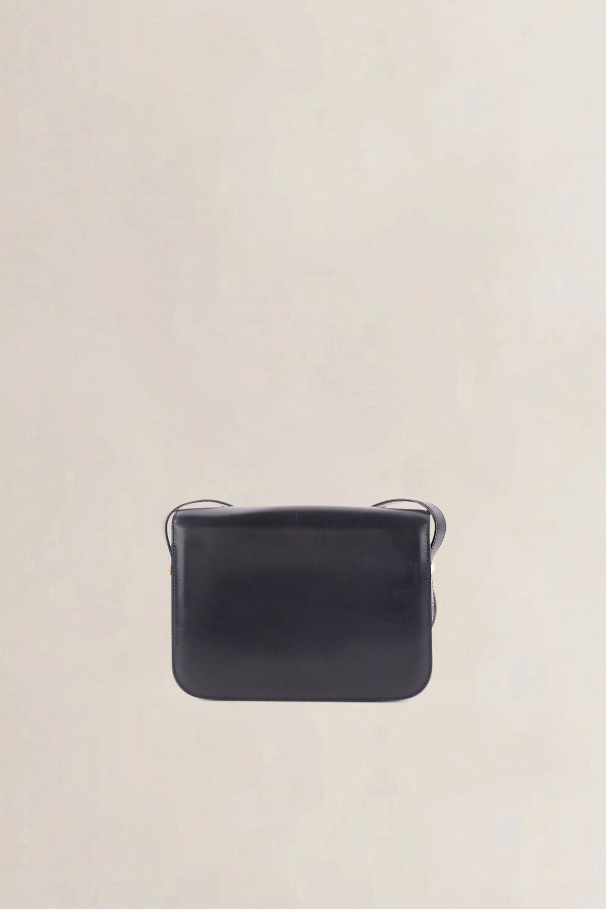 Céline Vintage Navy Carriage Crossbody Bag
