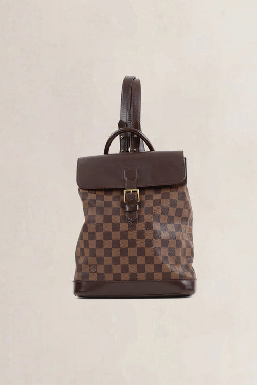 Louis Vuitton Damier Ebene Soho Backpack