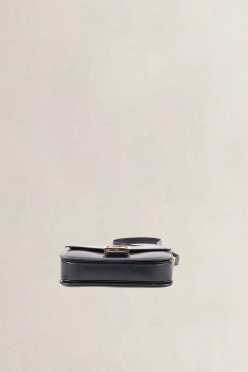 Céline Vintage Navy Carriage Crossbody Bag