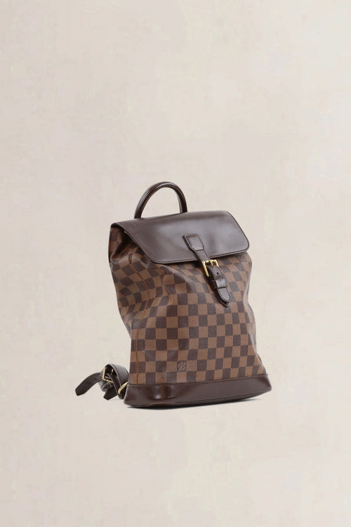 Louis Vuitton Damier Ebene Soho Backpack