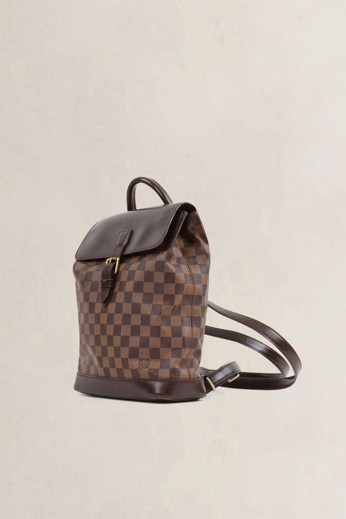 Louis Vuitton Damier Ebene Soho Backpack