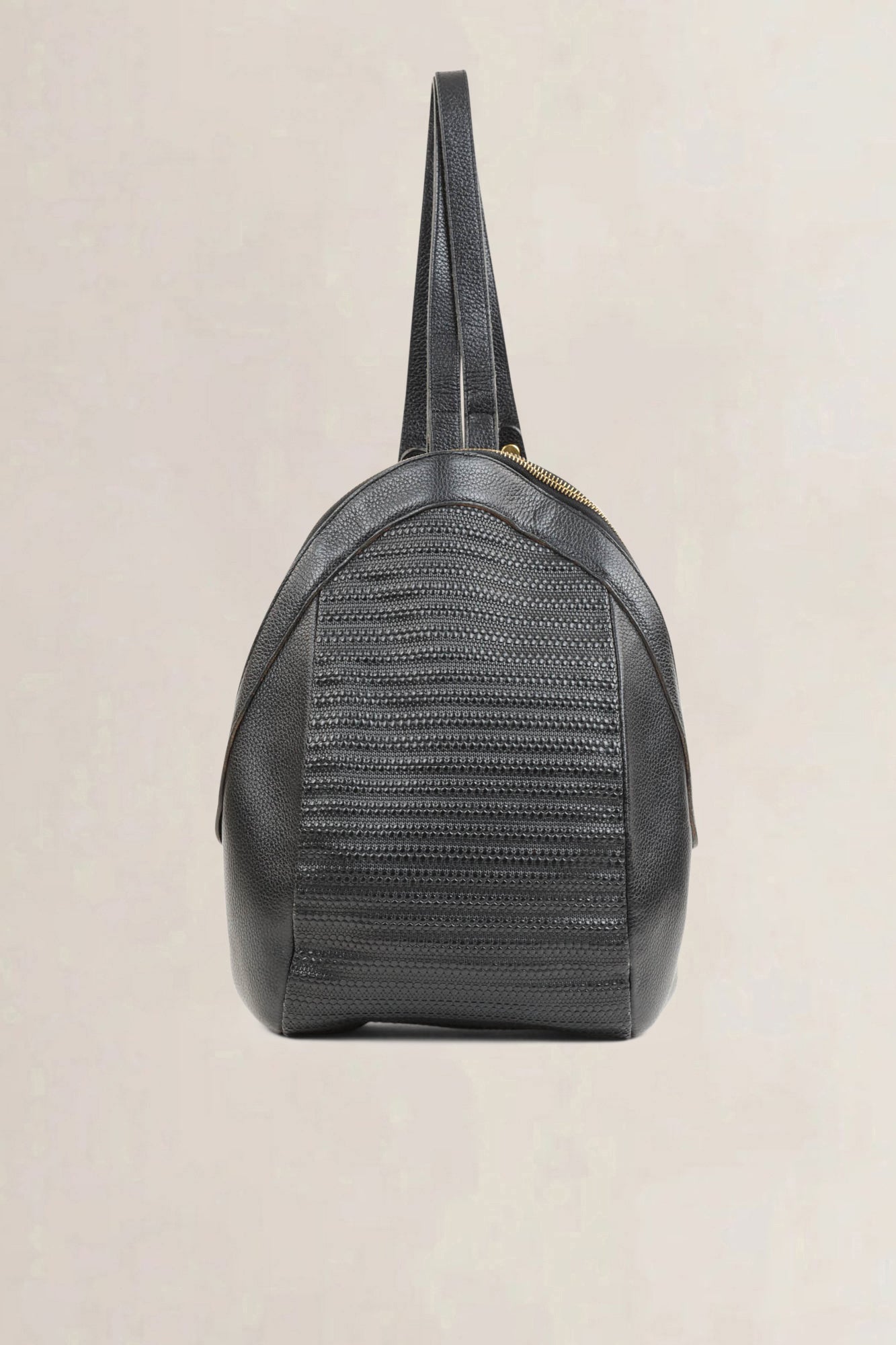 Delvaux Brown Tissage Côtelé Backpack