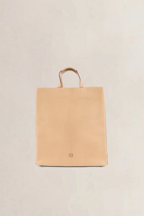Loewe Beige Papelle Top Handle Bag