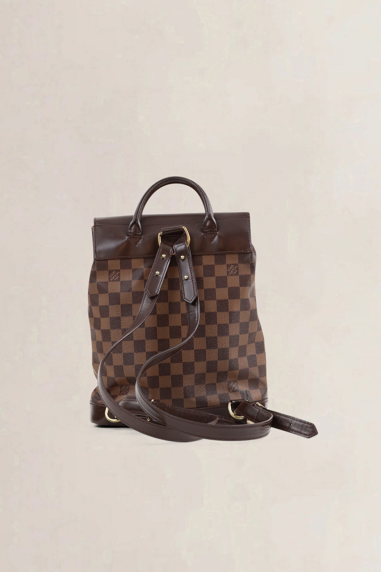 Louis Vuitton Damier Ebene Soho Backpack