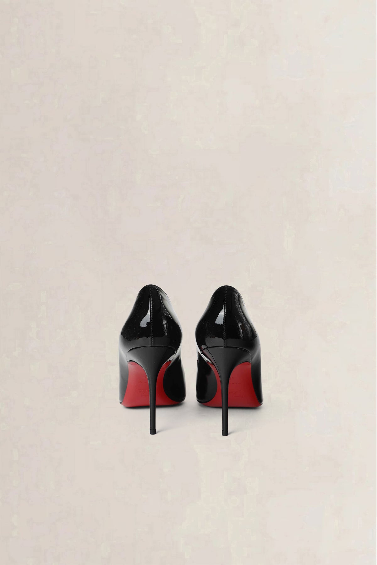 Christian Louboutin Black Kate Patent Pumps