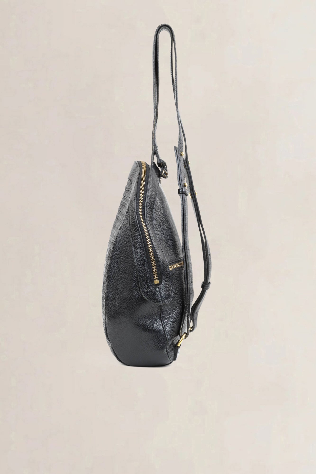 Delvaux Brown Tissage Côtelé Backpack
