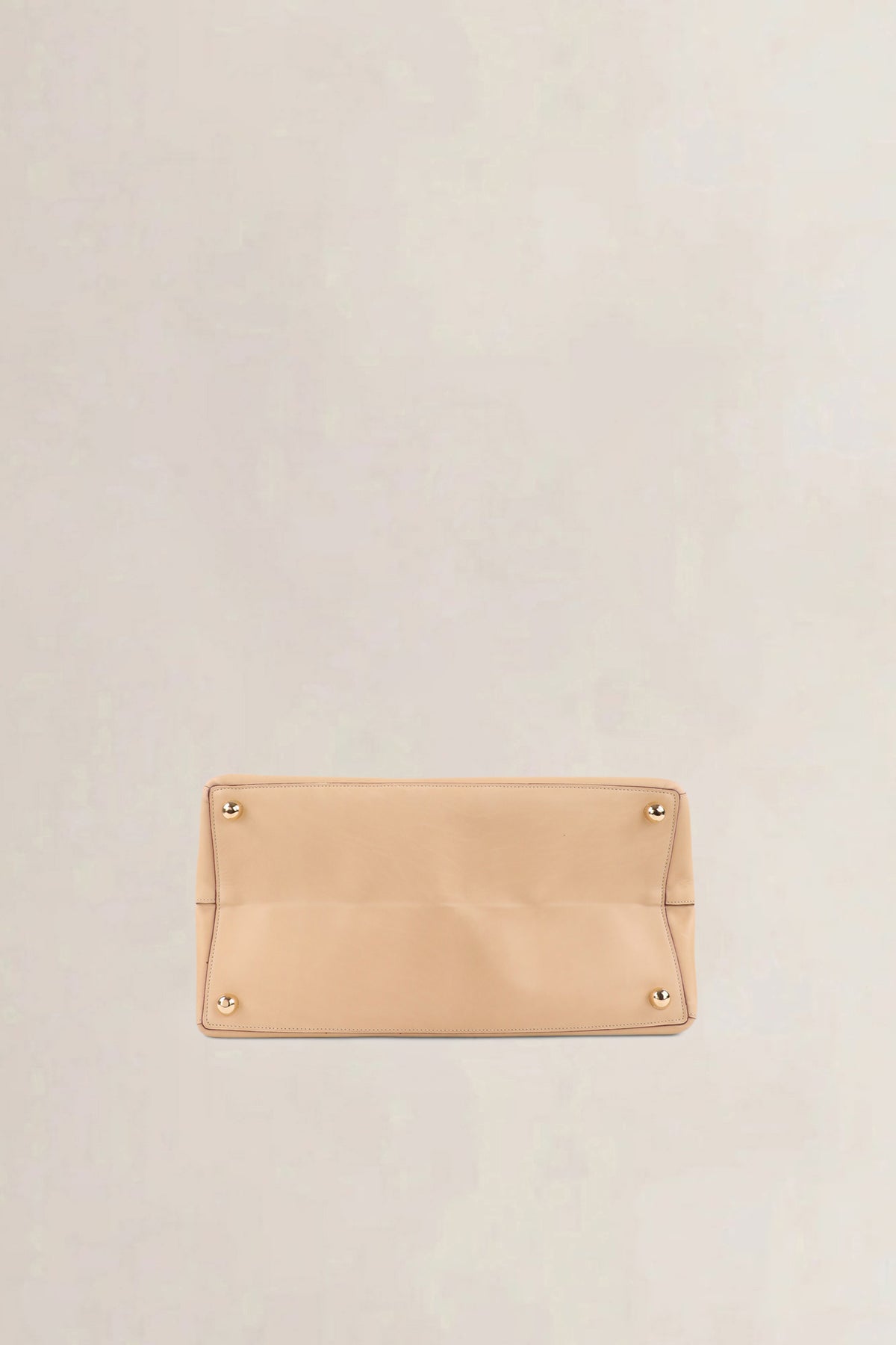 Loewe Beige Papelle Top Handle Bag