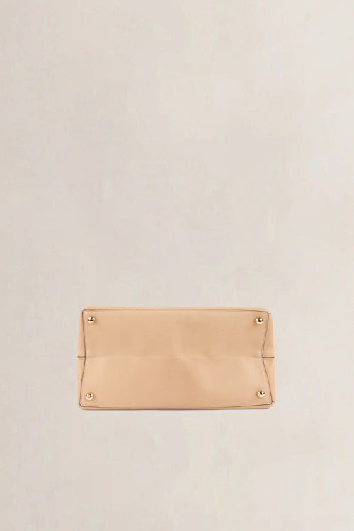 Loewe Beige Papelle Top Handle Bag