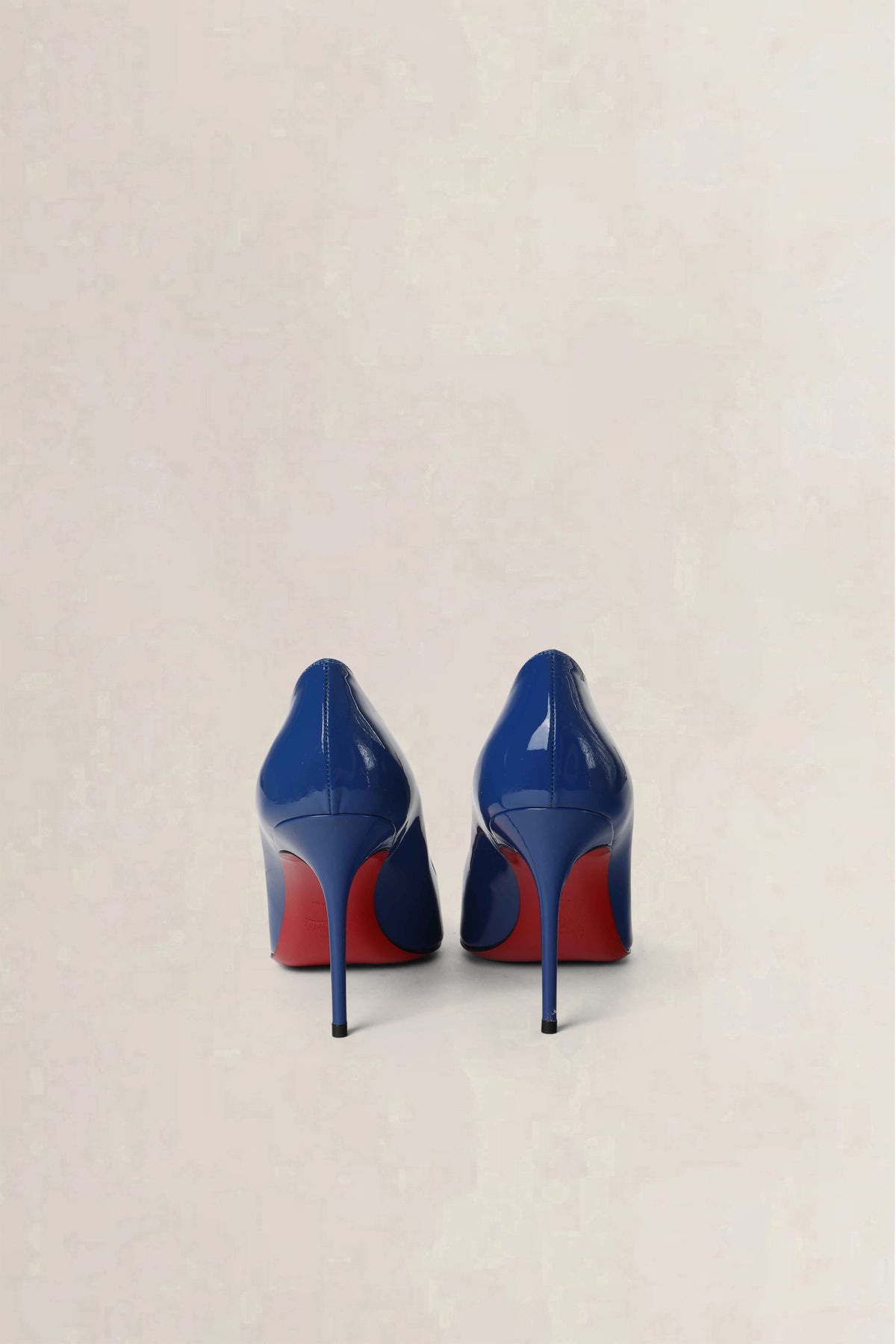Christian Louboutin Bright Blue Pigalle Patent Pumps