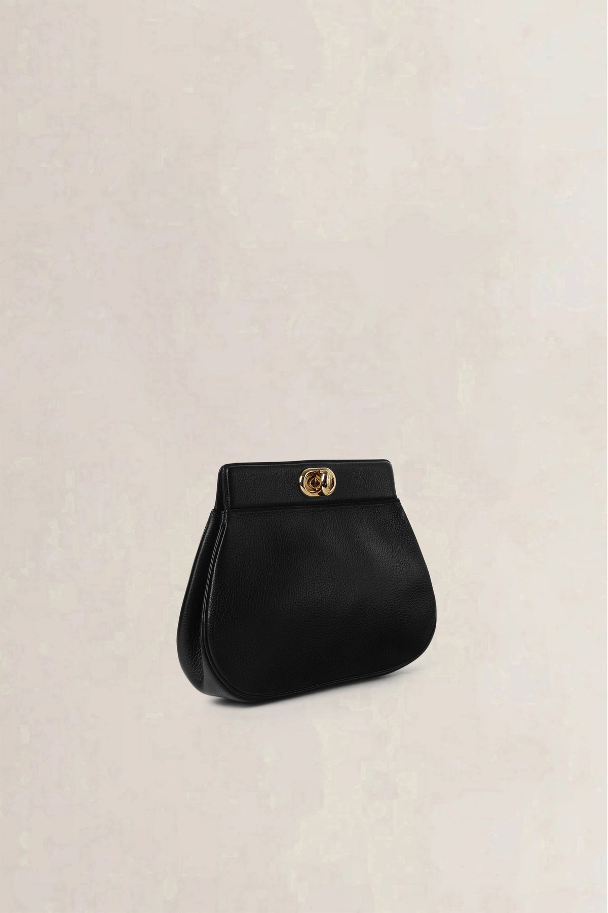 Delvaux Black Pochette Clutch