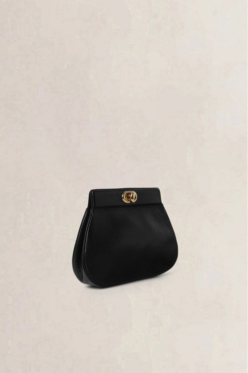 Delvaux Black Pochette Clutch