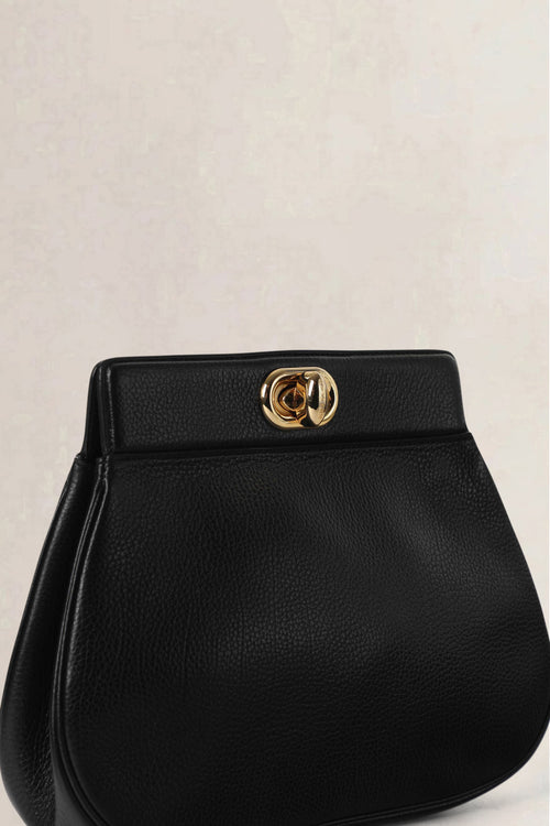 Delvaux Black Pochette Clutch