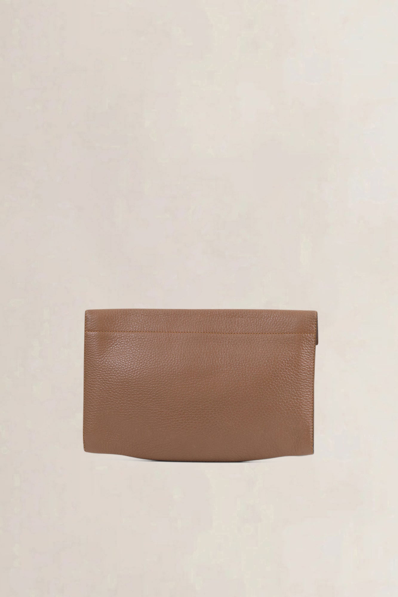 Delvaux Brown Leather Clutch