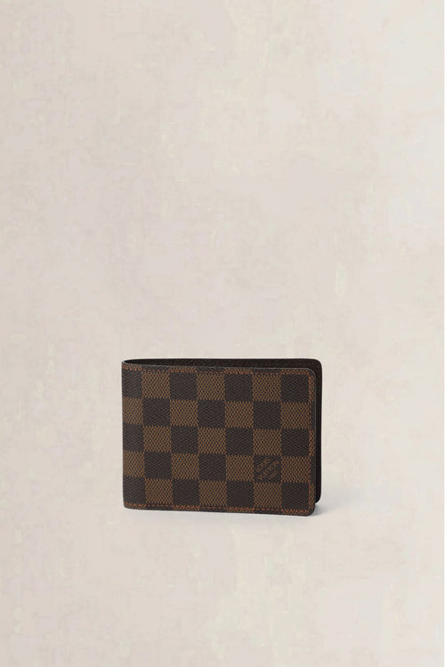 Louis Vuitton Brown Damier Ebene Multiple Wallet