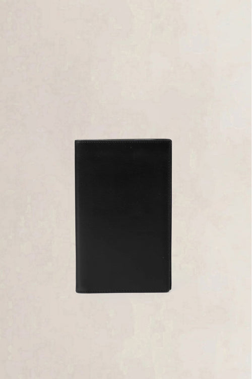 Delvaux Black Vintage Long Bifold Wallet