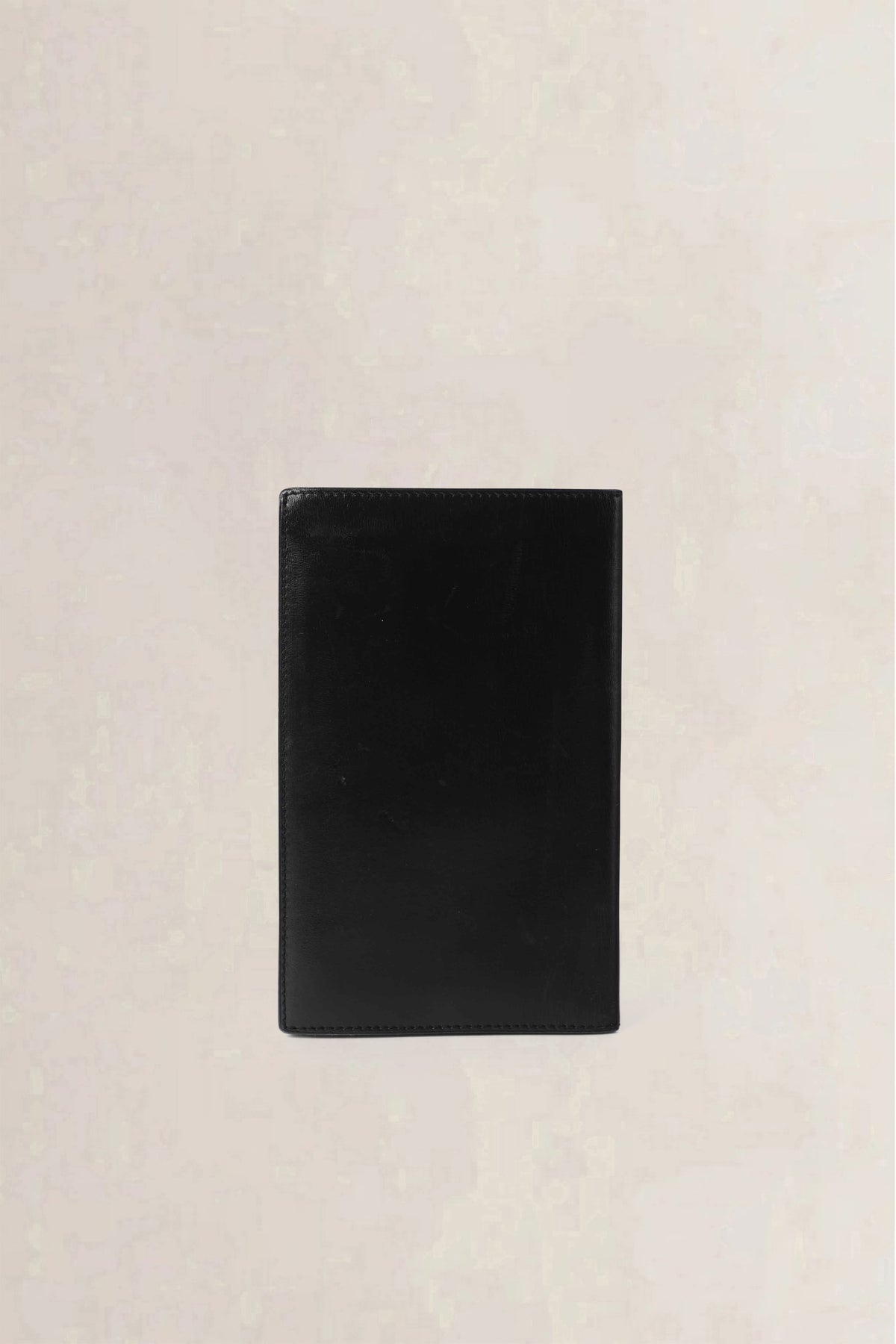 Delvaux Black Vintage Long Bifold Wallet