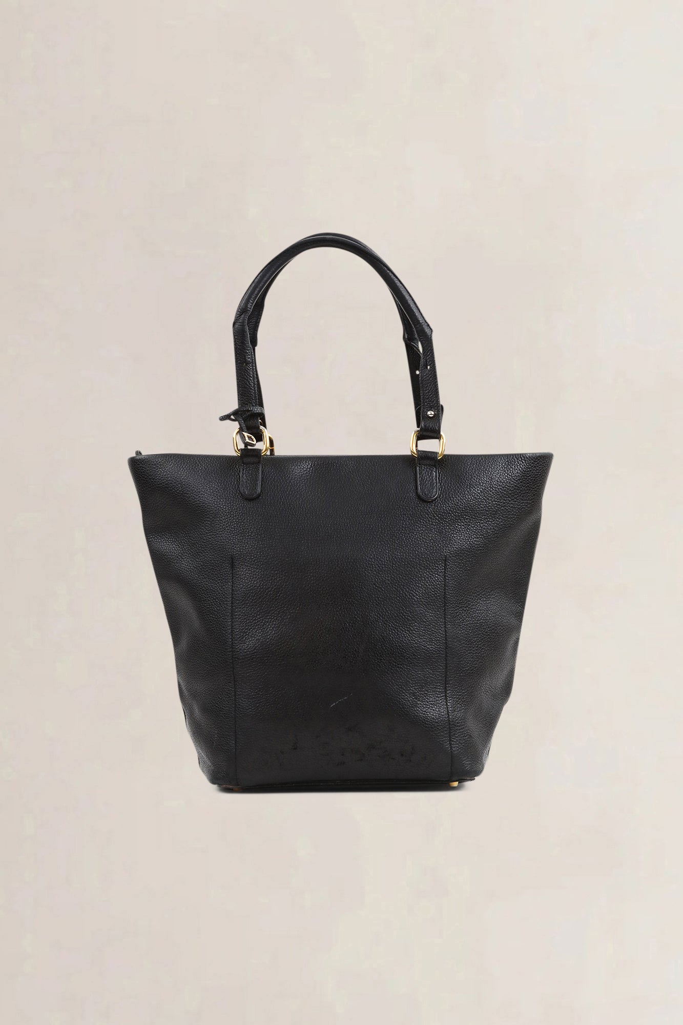 Delvaux Black Leather Méli-Mélo Shoulder Bag